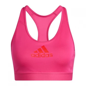 Image of adidas Don't Rest Alphaskin Bra Womens - Team Real Magenta / Vivid Red