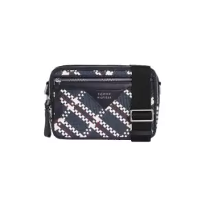 Image of Tommy Hilfiger Th Premium Woven Camera Bag - Blue