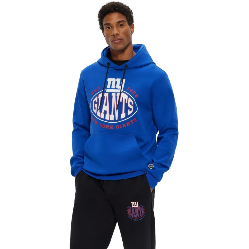 Image of Boss Mens W Touchback Hoodie Blue male S