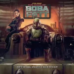 Image of Star Wars The Book Of Boba Fett - Wandkalender 2023 Wall Calendar multicolour