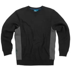 Image of Tough Grit Sweatshirt, in Black and Grey, Size: XL