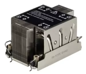 Image of SNK-P0078PC - Heatsink/Radiatior - Black - Stainless steel