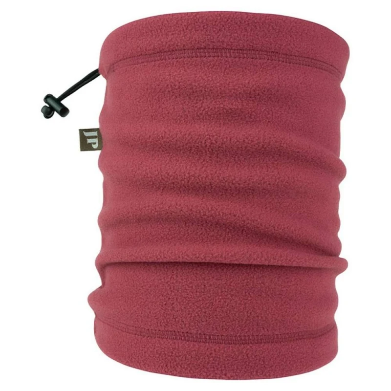 Image of Jack Pyke Mens Fleece Neck Gaiter in Dark Red Dark Red Male One Size