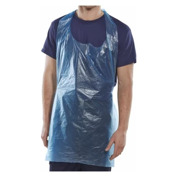 Image of DISP APRON DISPOSABLE PACK of 1000 42x27 - Blue - Click