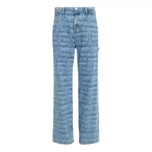 Image of Tommy Jeans Daisy Jean Lr Bgy Carp CG7032 - Blue