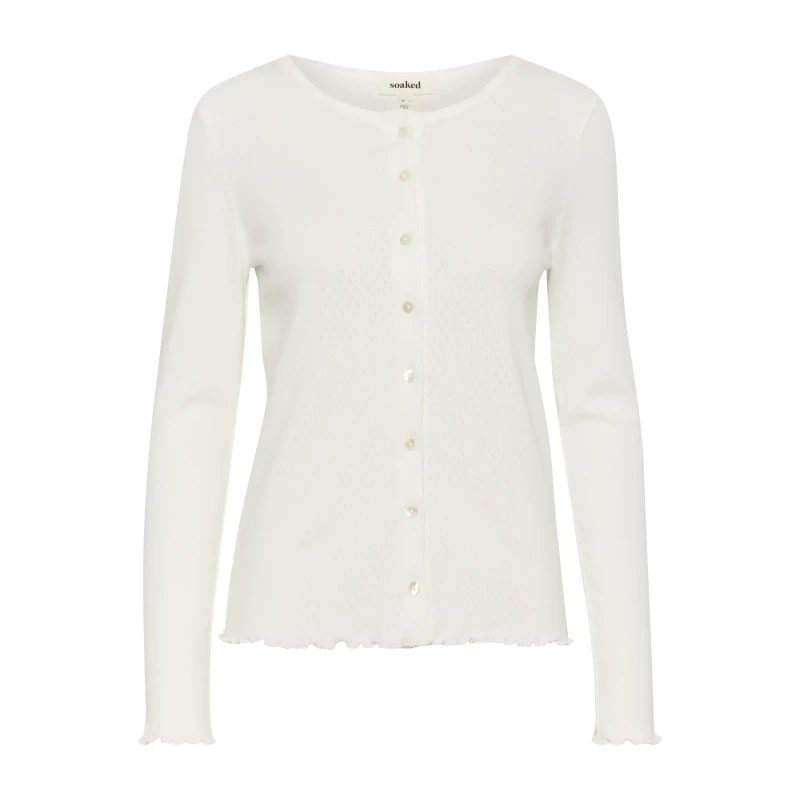 Image of Soaked in Luxury Womens cardigan Soaked in Luxury Venola Blanc Female XS