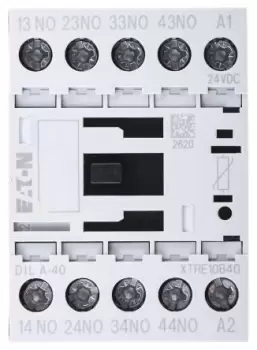 Image of Eaton Contactor Relay - 4NO, 4 A Contact Rating