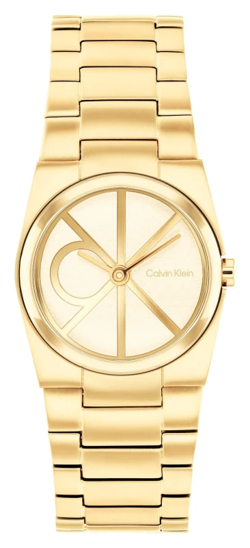 Image of Calvin Klein 25100127 CK Unite (26mm) Gold Dial / Gold PVD Watch
