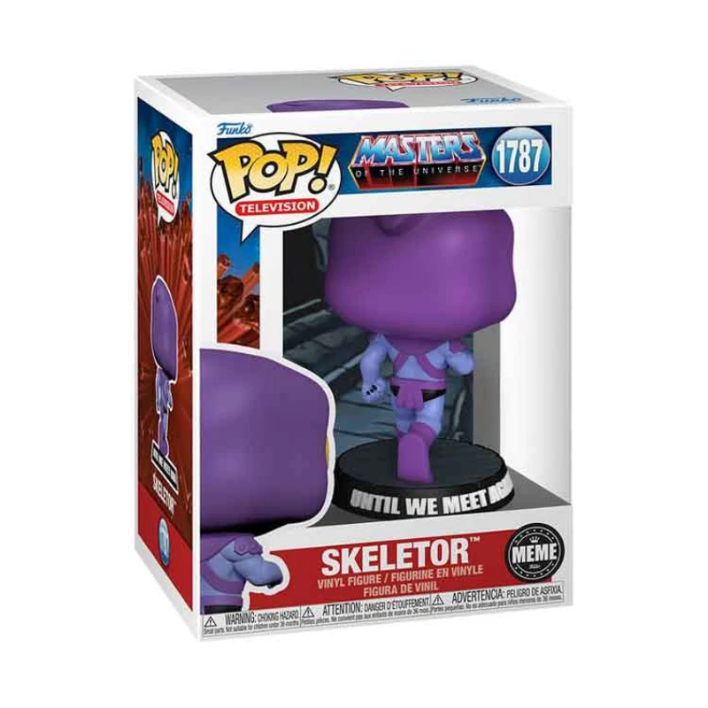 Image of AJ Toys & Books Funko Masters of the Universe POP! Animation Vinyl Figure Meme - Skeletor Running Away