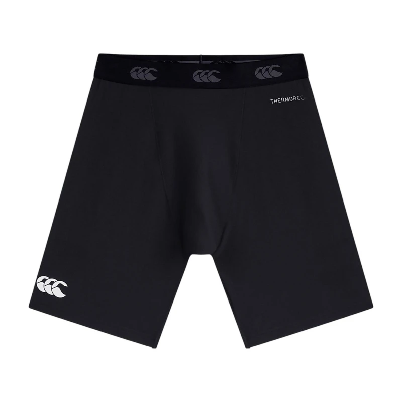 Image of Canterbury Canterbury Men Thermoreg Base Layer Shorts in Black Size: Medium Black M Male 5063806536444