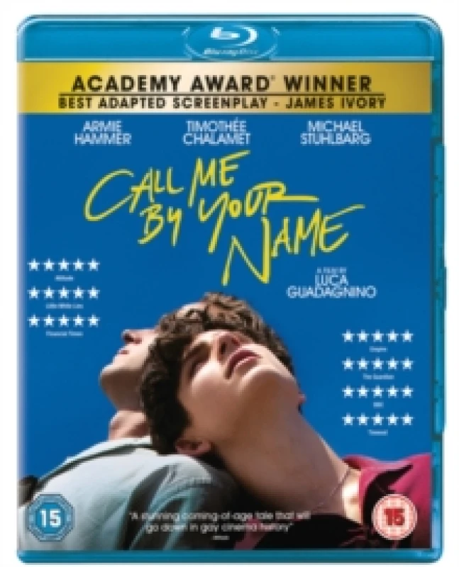 Image of Call Me By Your Name Bluray 5050629018912