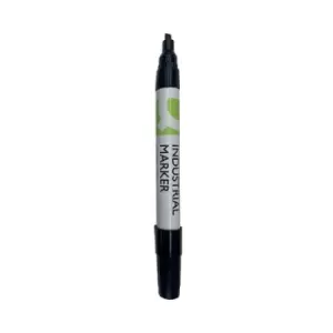 Image of Q-Connect Industrial Marker Chisel Tip Black (Pack of 10)