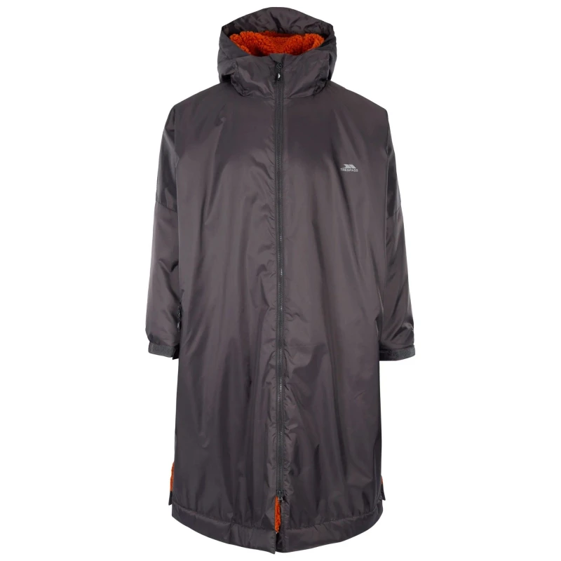 Image of Trespass Trespass Men TP50 Raincoat in Dark Grey Size: Small Dark Grey S Male 5063527705976
