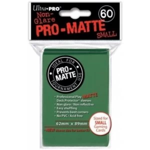 Image of Ultra Pro Matte Small Green DPD 10 Packs Of 60