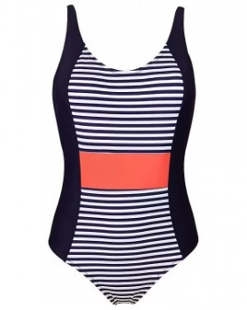 Image of Pour Moi Sea Breeze Control Swimsuit