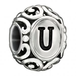 Image of Chamilia Sterling Silver Letter U Charm