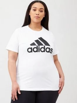 Image of Adidas Plus W Bos Co Tee - White