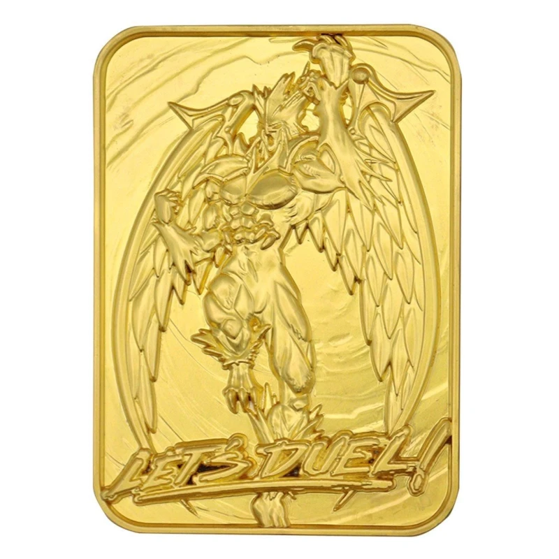 Image of Yu-Gi-Oh! GX Elemental Hero Avian 24K Gold Plated Ingot Metallic Gold unisex