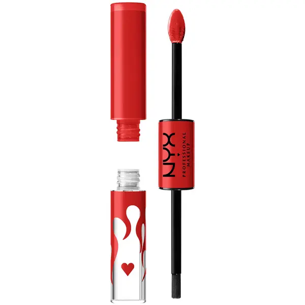 Image of NYX Professional Makeup Shine Loud High Pigment Long Lasting Lip Gloss 20g (Various Shades) - Rebel In A Red Serrano