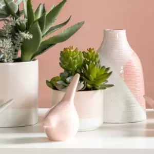 Image of Gallery Interiors Keller Potted Echeveria Faux Plant Mix