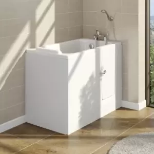 Image of Small Deep Right Hand Walk in Bathtub 1210mm - Princeton