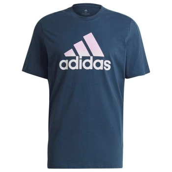 Image of adidas Summer T Shirt Mens - Blue