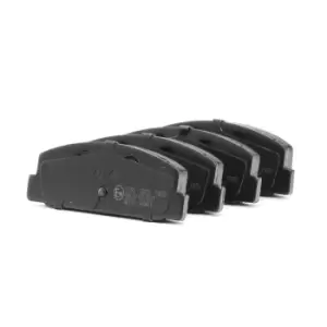 Image of A.B.S. Brake pad set MAZDA 37382 GEYC2643C,GEYC2643Z,GEYC2643ZA GEYC2648Z,GEYC2648ZA,GEYC2648ZB,GEYT2643Z,GEYT2648Z,GGYB2643Z,GGYB2648Z,GGYM2643Z