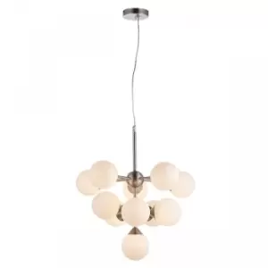 Image of Gallery Interiors Oscar 11 Pendant Light Nickel