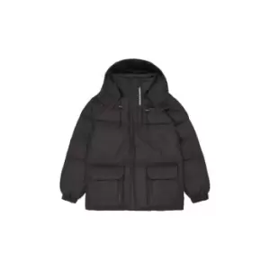 Image of Calvin Klein Jeans Block Hooded Jacket - Black