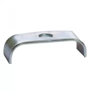 Image of 20mm Mild Steel with Zinc Plated CR3 Finish Twin SADDLE CLAMP PACK OF 10