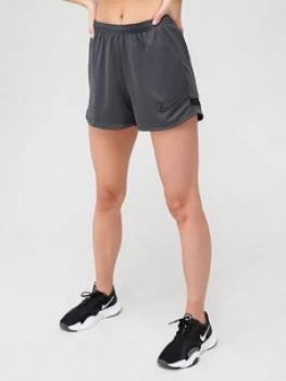 Image of Nike Womens Dry Knit Academy 21 Shorts - Black/White