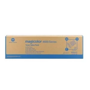 Image of Konica Minolta A0DKJ51 Multi Colour C/M/Y Laser Toner Ink Cartridge