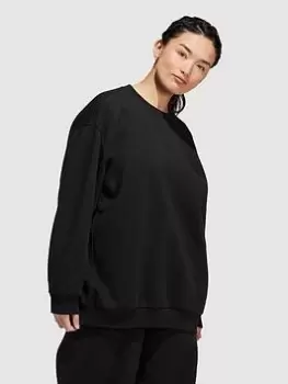 Image of adidas Sportswear Sportswear All Szn Crew, Black, Size S, Women