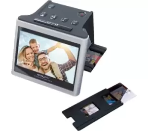 Image of EASYPIX Cyberscanner View Film Scanner, Silver/Grey