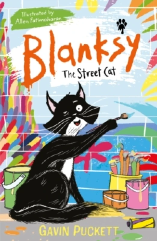 Image of Gavin Puckett Blanksy the Street Cat Book Multi unisex