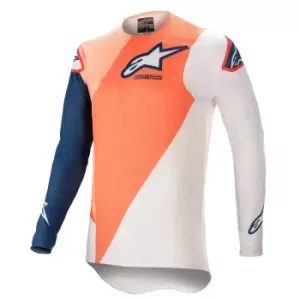 Image of Alpinestars Supertech Blaze Orange Dark Blue S