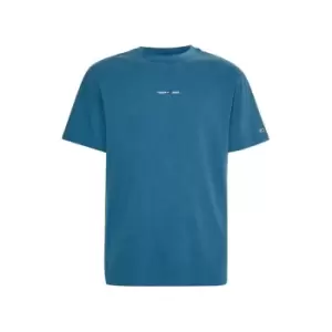 Image of Tommy Jeans T-Shirt Mens - Blue
