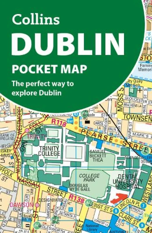 Image of Dublin Pocket Map. By Collins Maps Books