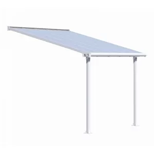 Image of Palram Olympia Patio Cover 3m x 3.05m - White Clear