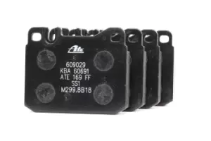 Image of ATE Brake pad set 13.0460-9029.2 Brake pads,Brake pad set, disc brake MERCEDES-BENZ,SL (R107),S-Klasse Limousine (W126),Stufenheck (W123)