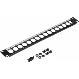 Image of TUK LTD FFDU16 D universal XLR type 16 port panel