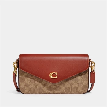 Image of Coach Womens Wyn Cross Body Bag - Tan Rust