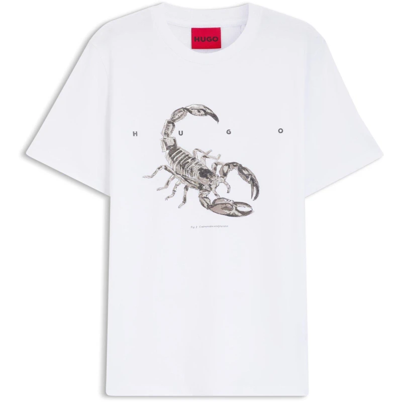 Image of Hugo Discorb Tee Sn63 White102 male M