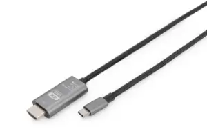Image of Digitus 4K HDMI Adapter / Converter Cable, USB-C to HDMI