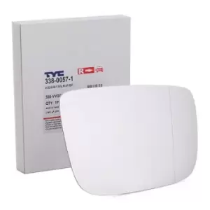 Image of TYC Wing Mirror Glass VOLVO 338-0057-1 31217278,31217281,31424239