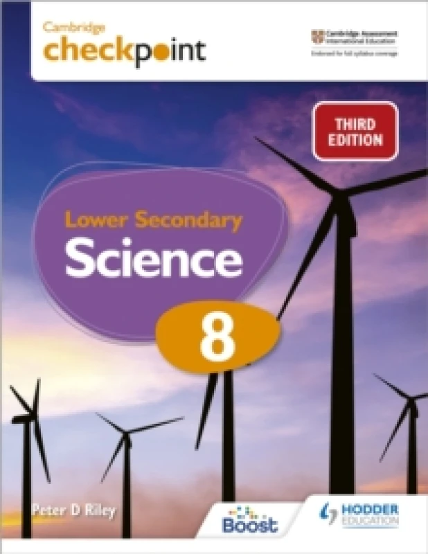 Image of Peter Riley Cambridge Checkpoint Lower Secondary Science Student's Book 8 Book Multi unisex