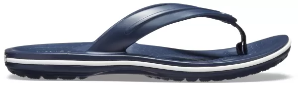 Image of Crocs CROCBAND FLIP GS boys's Children's Flip flops / Sandals in Blue,3 kid