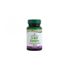 Image of Natures Aid 5-htp Complex - 100mg 30 Tablets