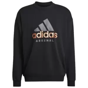Image of 2022-2023 Arsenal DNA Graphic Sweat (Black)