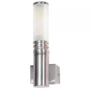 Image of Inox Outdoor Modern Wall Light Stainless Steel IP44